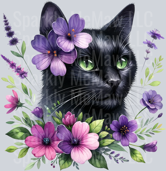cat 26 Clip Art UV DTF Decal
