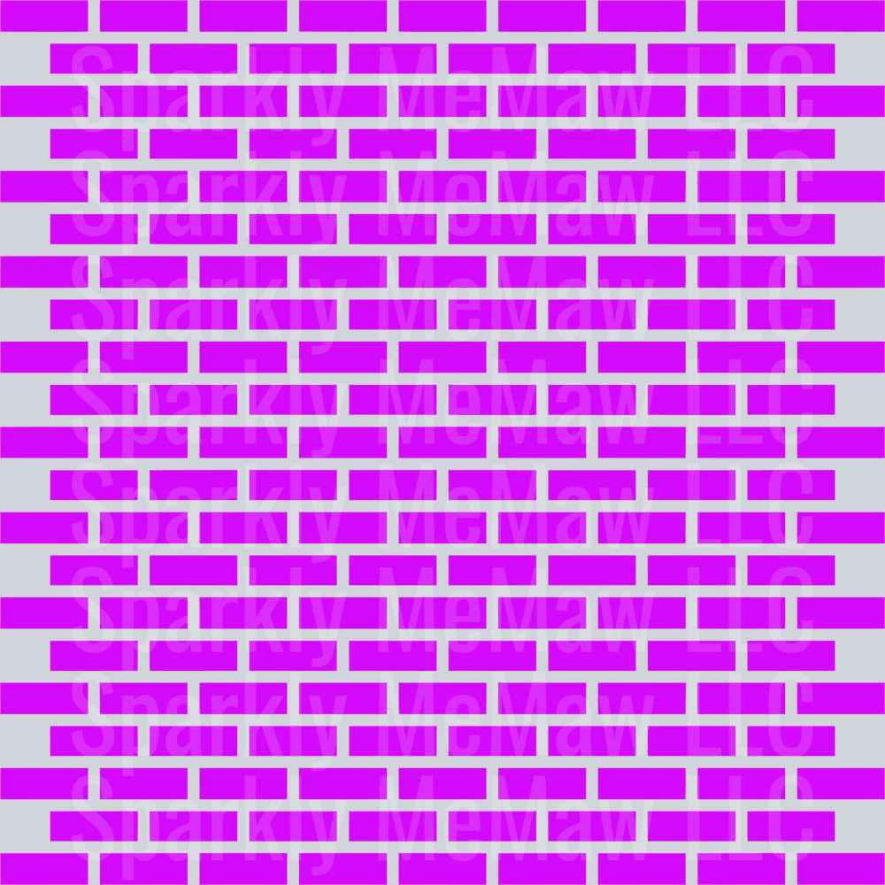 Purple Brick Full Sheet 10x10