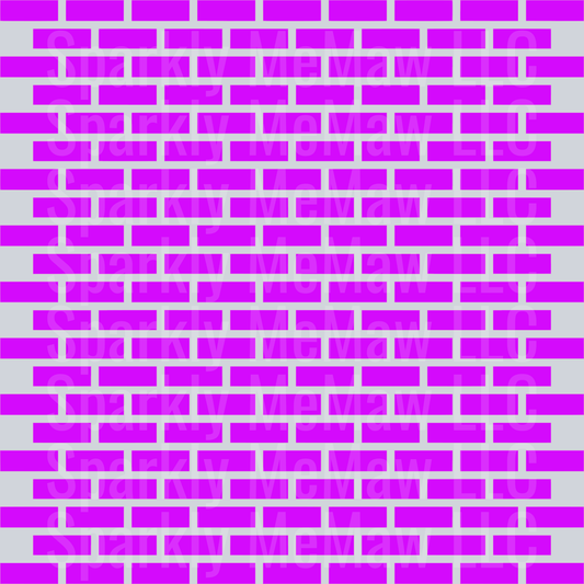 Purple Brick Full Sheet 10x10