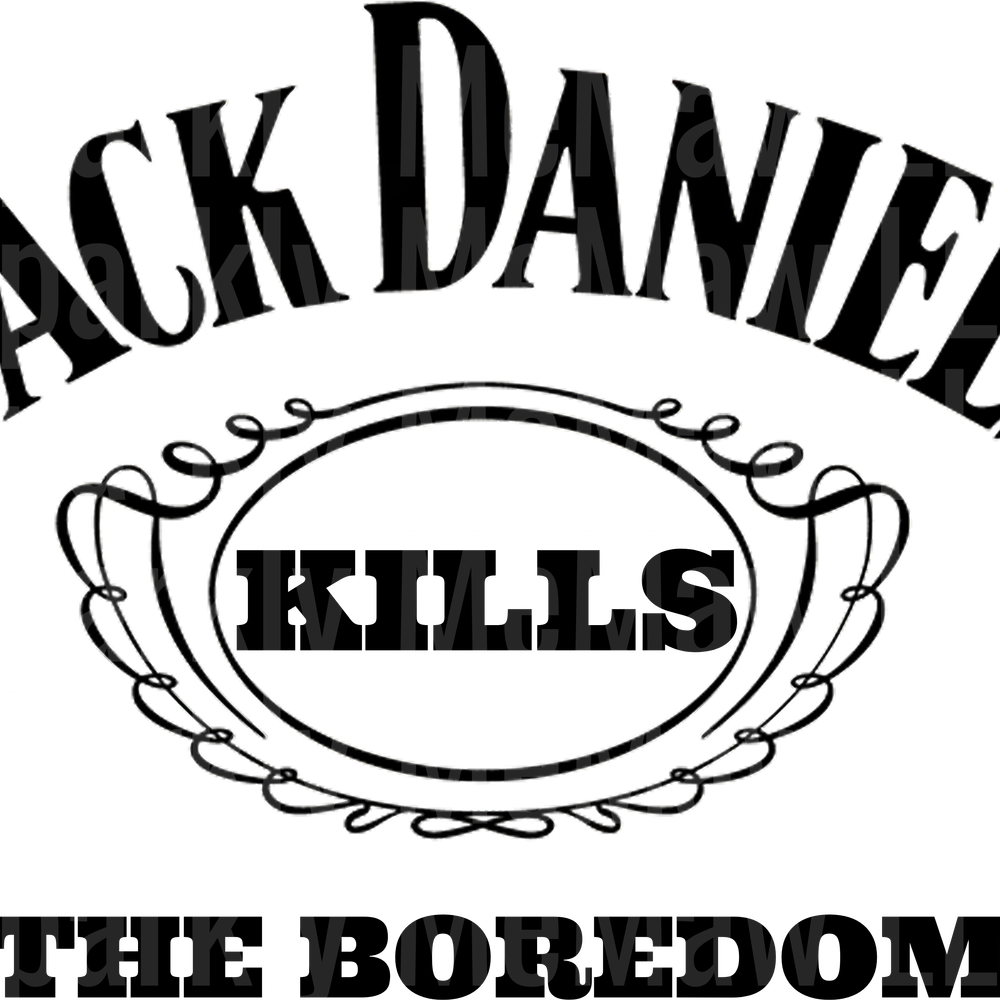 JACK KILLS BOREDOM UV DTF Decal