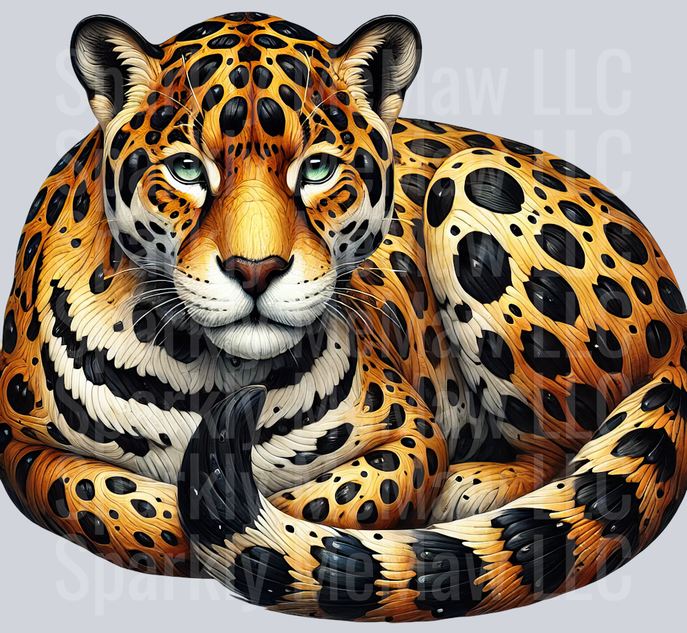17 Exotic Animals UV DTF clipart Decal