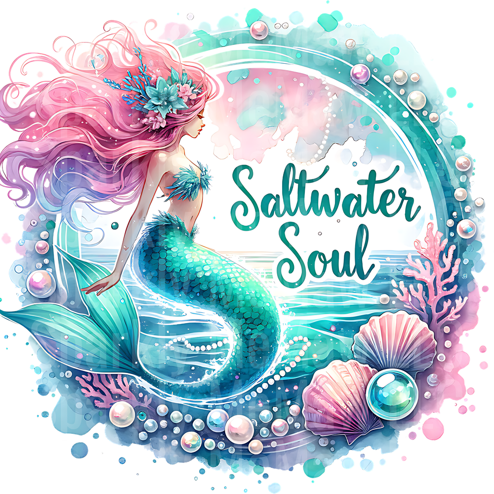 Saltwater Soul UV DTF Decal