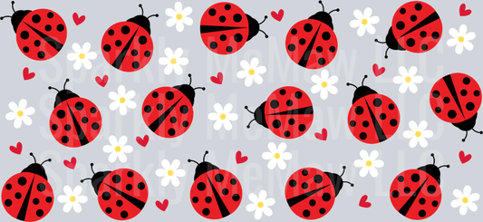 Lady Bug 16 oz UV DTF Wrap