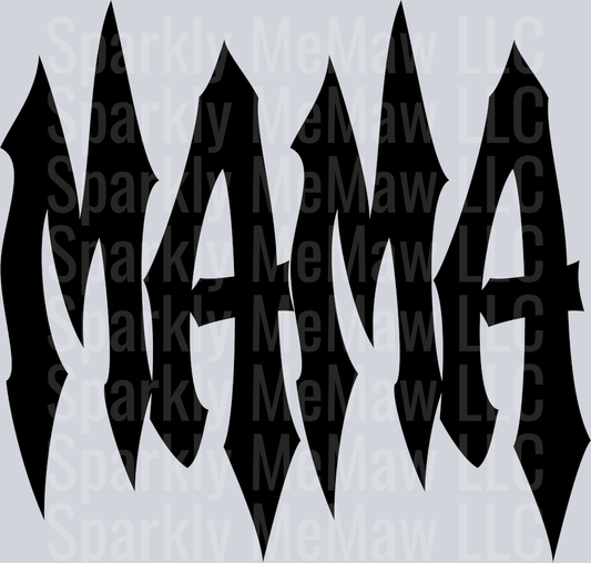 mama UV DTF Decal