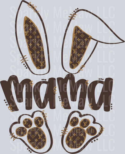 LV mama DTF Transfer (Fabrics)