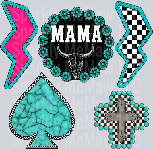 Mama Boho Sheet 10x10