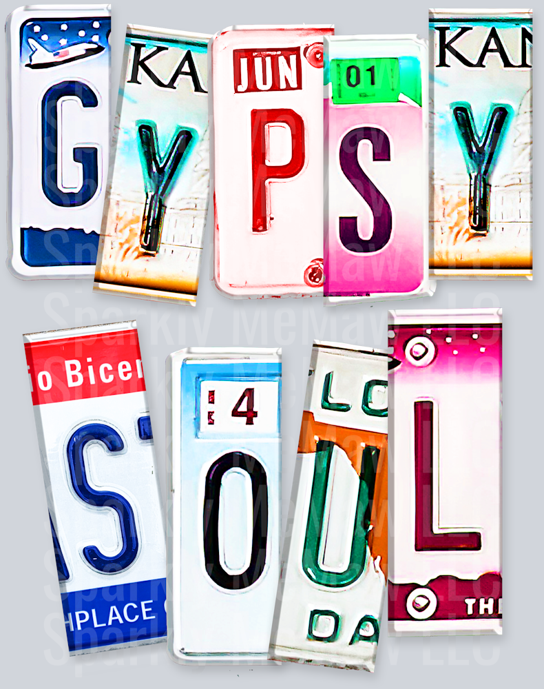 Gypsy Soul UV DTF Decal