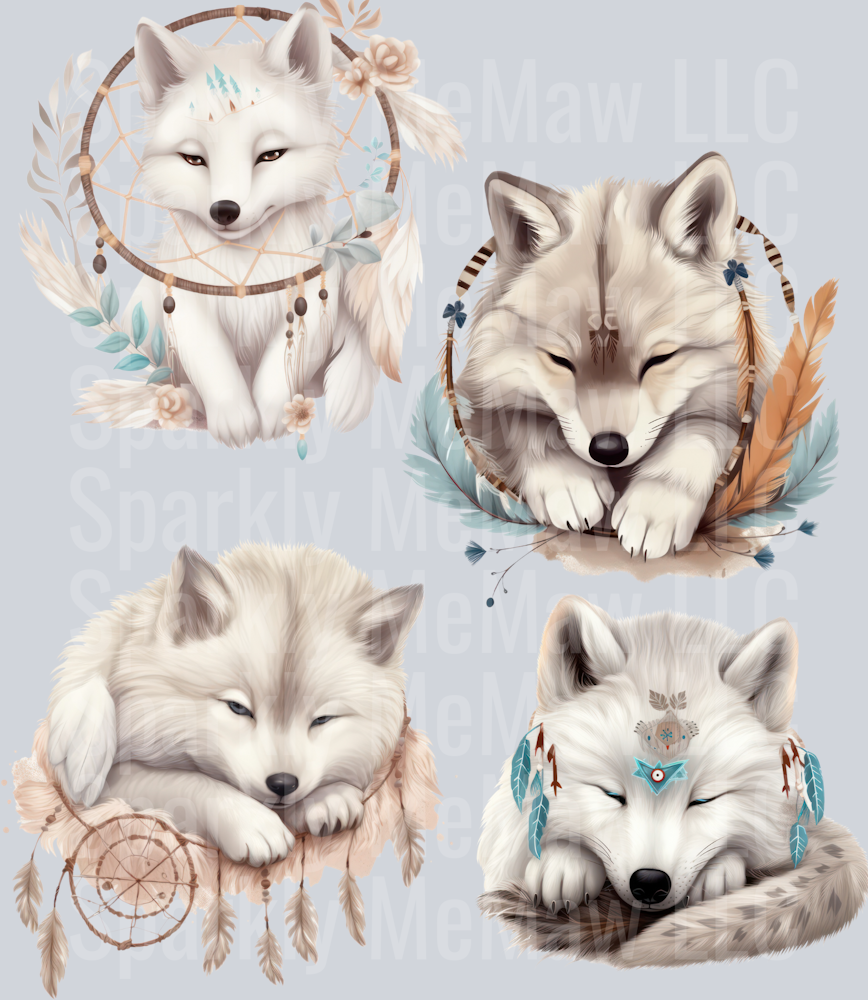 Aortic Wolf UV DTF Element Sheet
