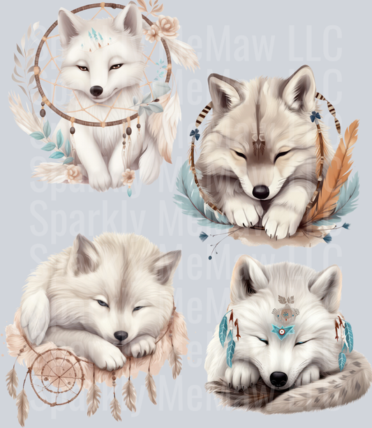 Aortic Wolf UV DTF Element Sheet