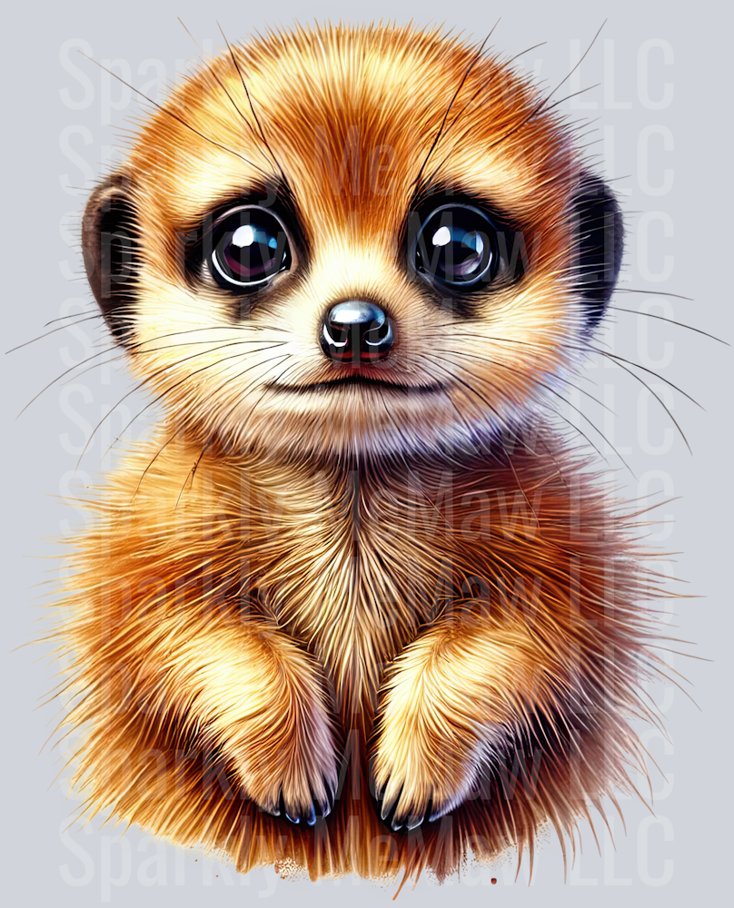 13 Exotic Animals UV DTF clipart Decal