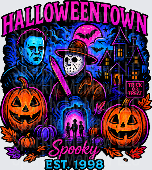 Halloweentown Spooky EST 1998 UV DTF Decal