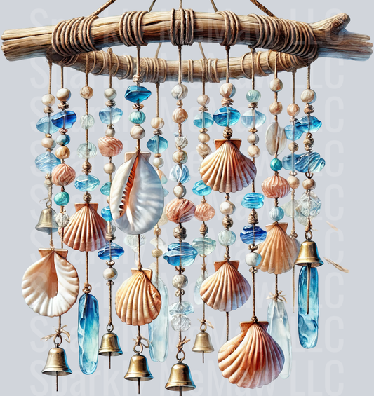 4 Ocean Boho Summer ClipArt Decal