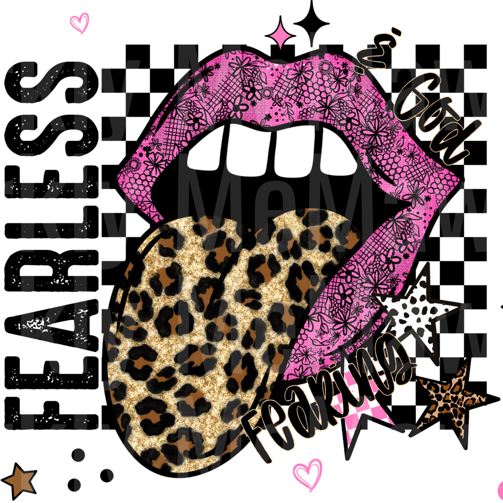 Fearless and god fearing 16 oz wrap