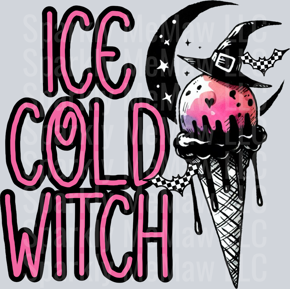 cold witxh UV DTF Decal