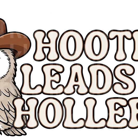 HOOTIN HOLLERIN UV DTF Decal