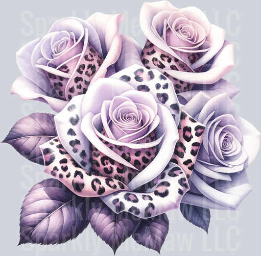 rose 1 Animal Rose UV DTF Clip Art Decal