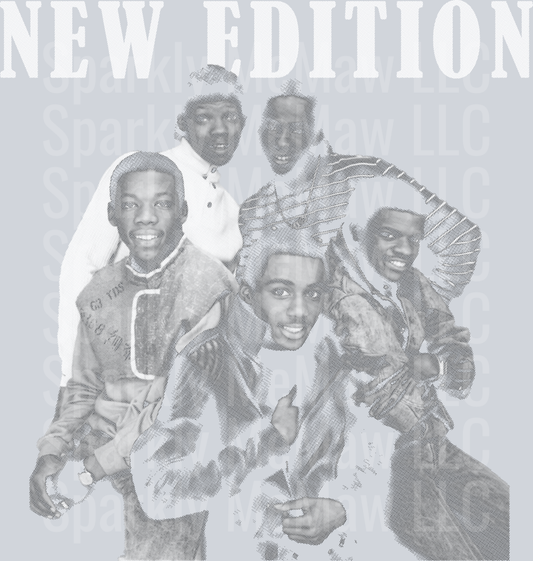 new edition  Halftone DTF Transfer (Fabric)