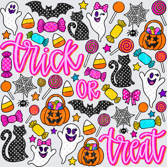 Trick or Treat Halloween Icons 10x10 Element Sheet