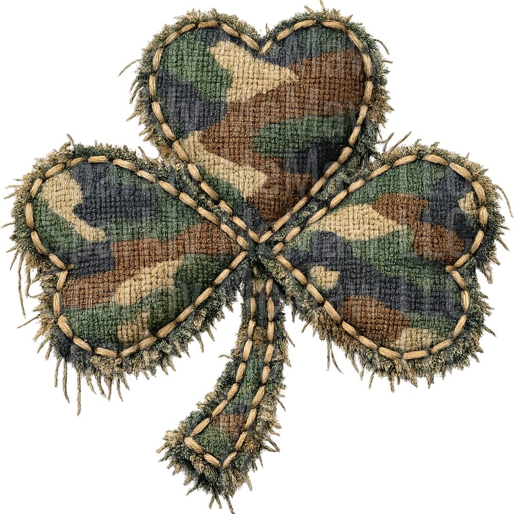 Camo Stitch Clover