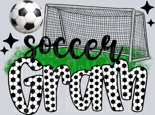 Soccer Gram DTF Transfer (Fabrics)