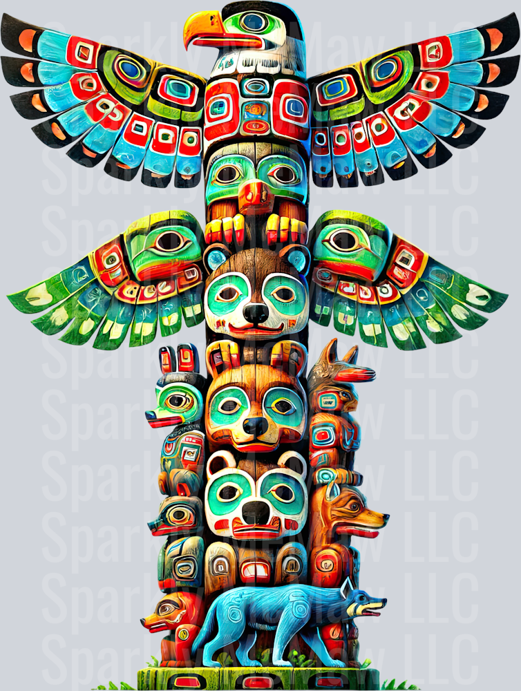 21 Native UV DTF Clip Art Decal