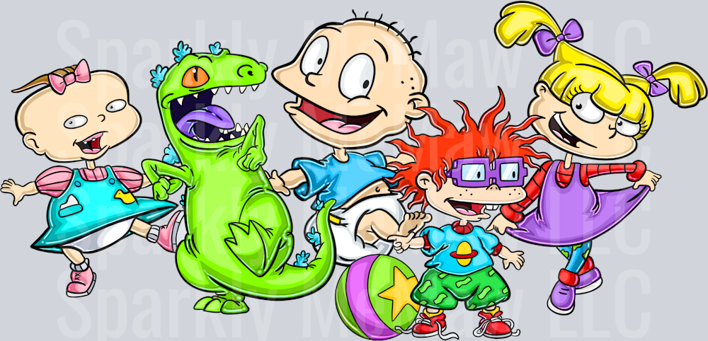 rugrats UV DTF 16 oz Wrap
