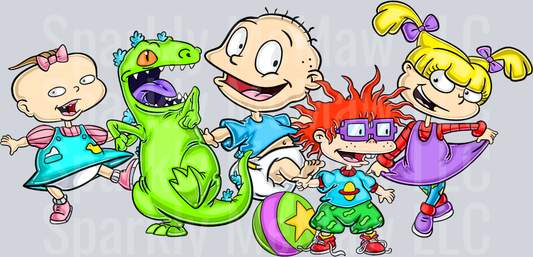 rugrats UV DTF 16 oz Wrap