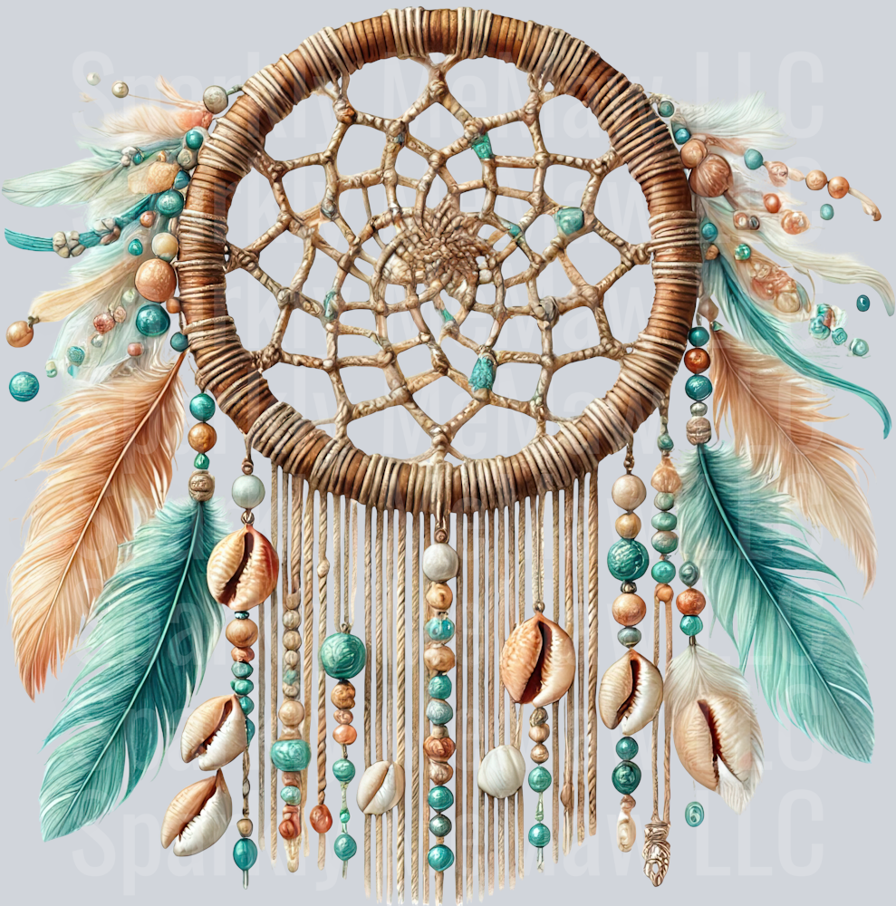 4 Ocean Boho Summer ClipArt Decal