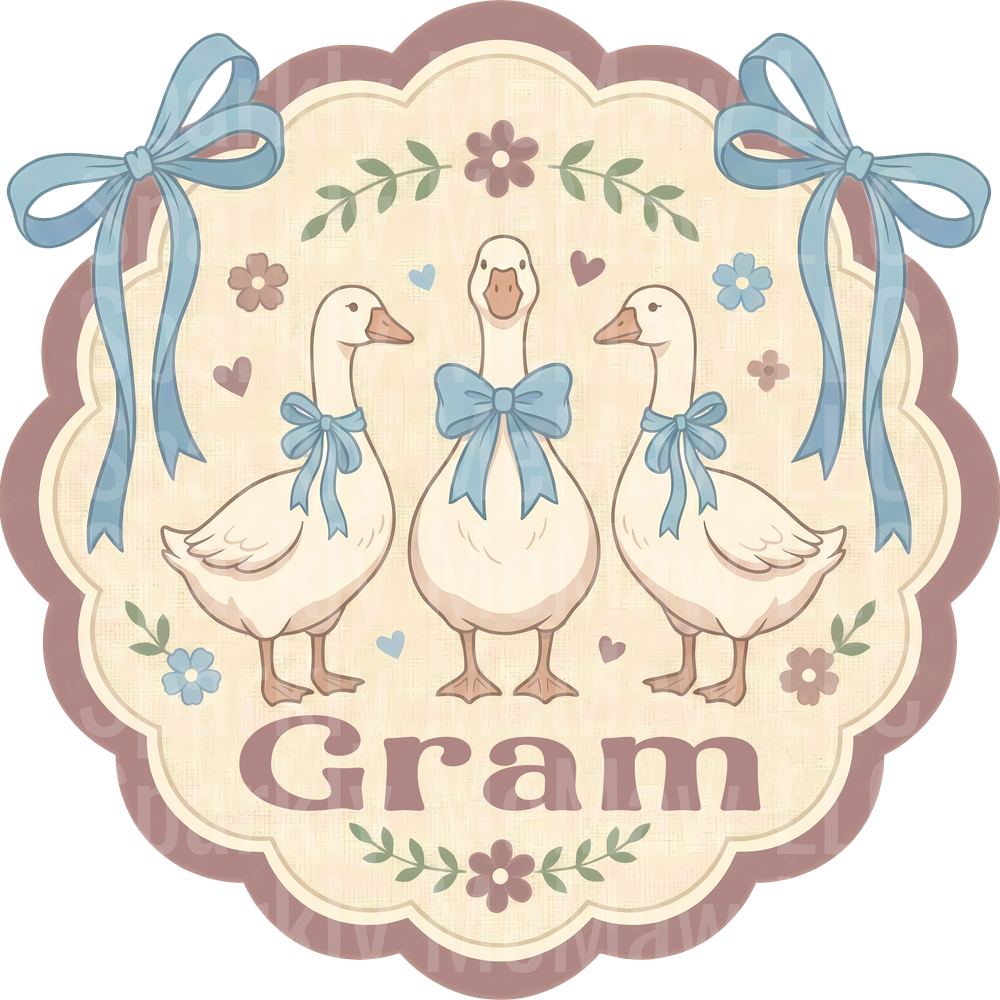 Gram Goose UV DTF Decal