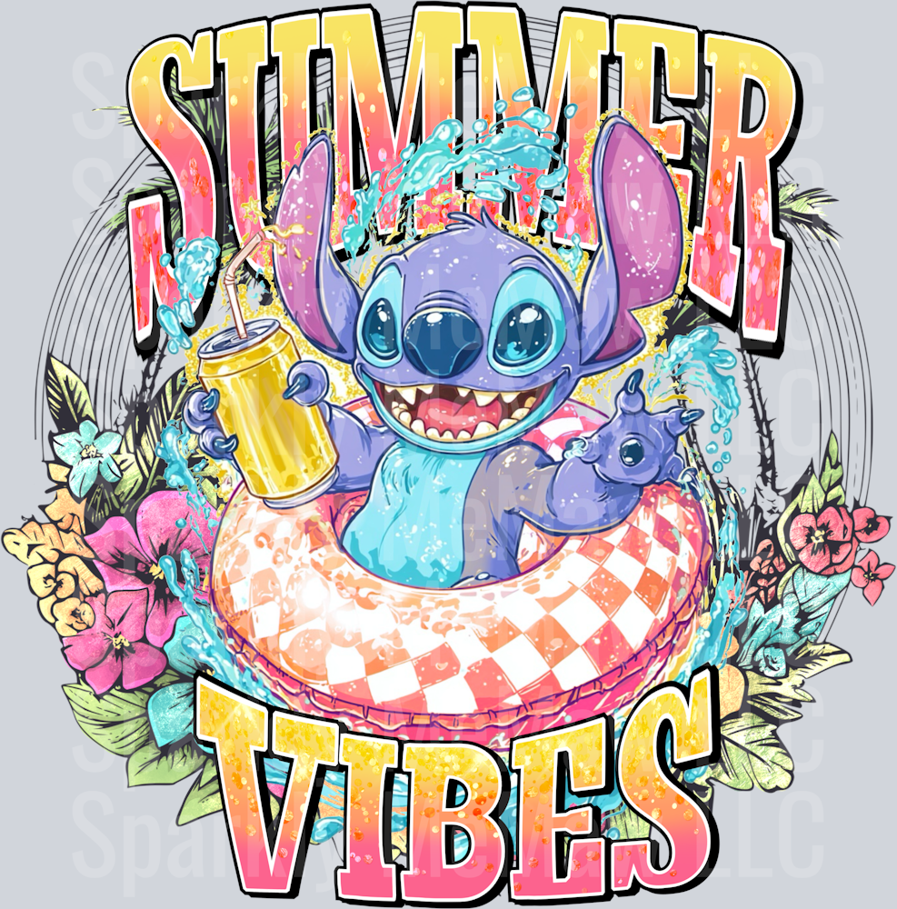 Summer_Vibes UV DTF Decal