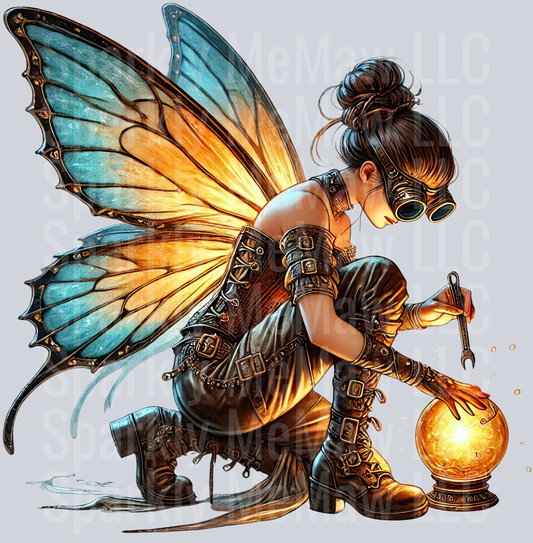 Fairy  SteamPunk UV DTF Decal 17