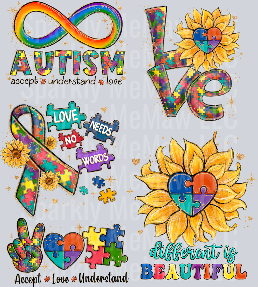 Autism DTF Element Sheet