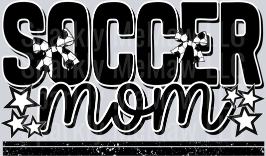 Soccer Mom DTF Transfer (Fabrics)