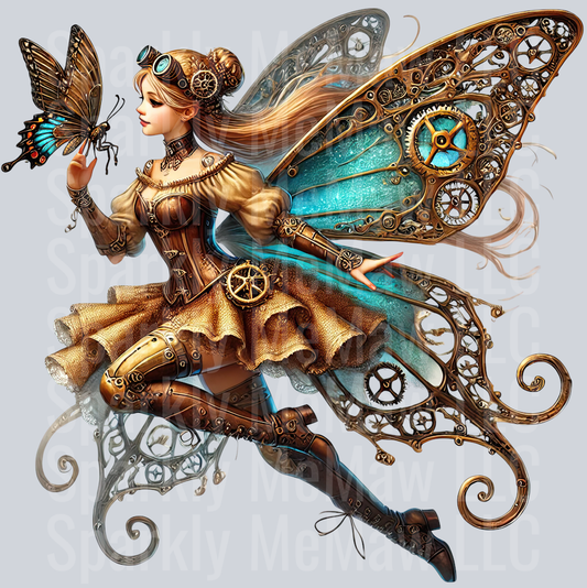 Fairy  SteamPunk UV DTF Decal 23