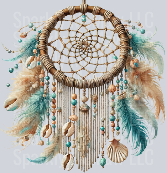 5 Ocean Boho Summer ClipArt Decal