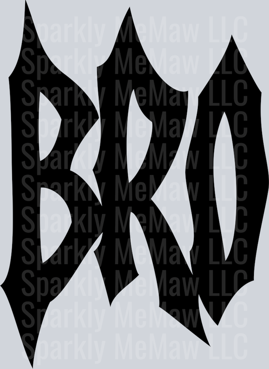 bro UV DTF Decal