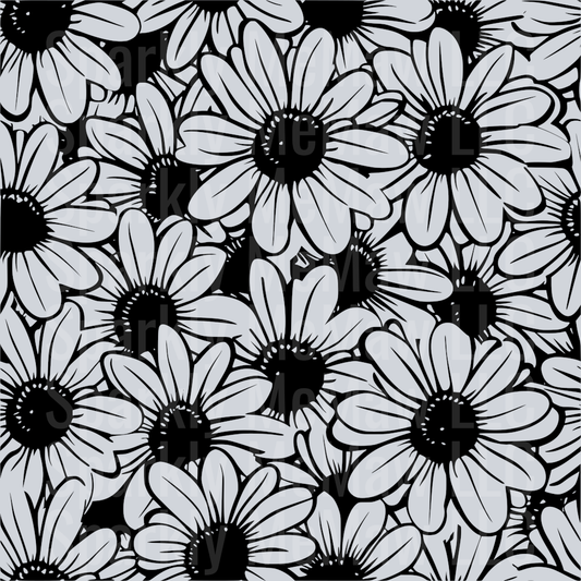 Floral Pattern 1 10x10 UV DTF Sheet