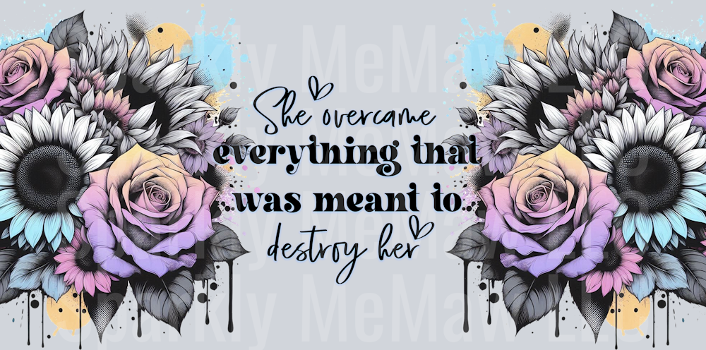 16 oz Uv DTF Wrap 222