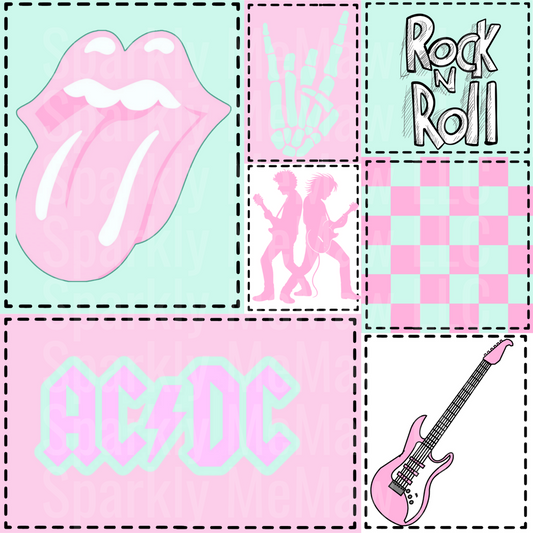 10x10 Cut and Stick Patchwork UV DTF Set