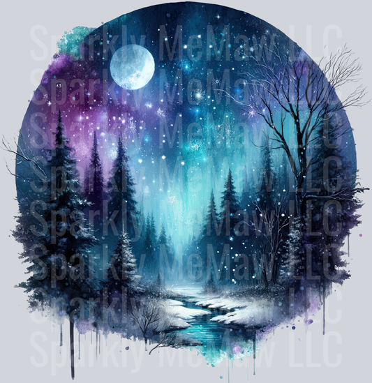 16 Magic Forest Clip Art Decal