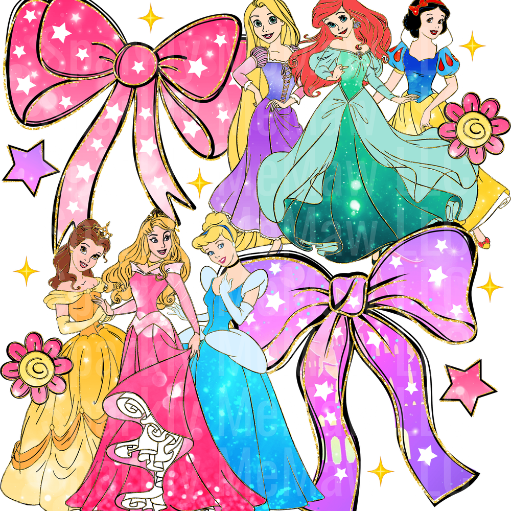 Princess Coquette DTF Transfer (Fabrics)