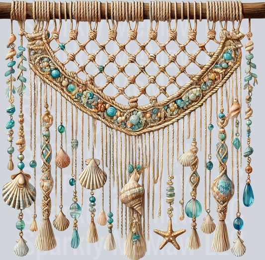 2 Ocean Boho Summer ClipArt Decal
