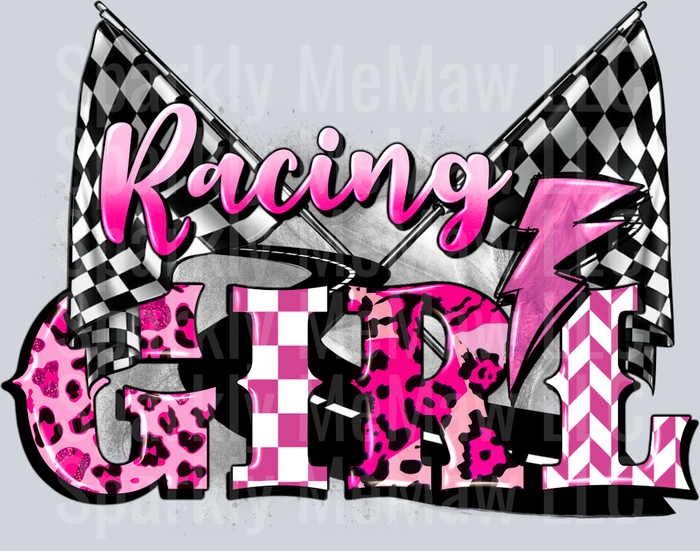 racing_girl DTF Transfer (Fabrics)