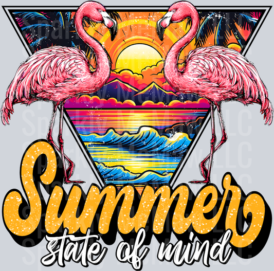 Summer State of Mind UV DTF Decal
