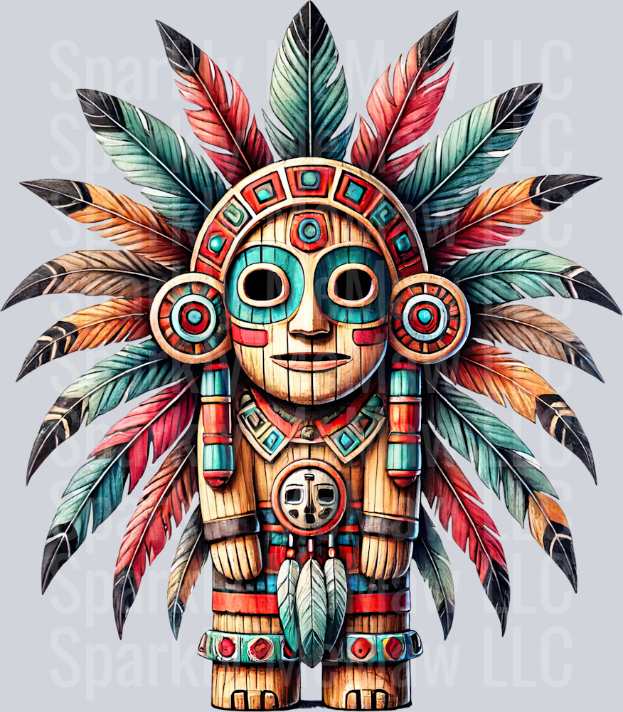 47 Native UV DTF Clip Art Decal