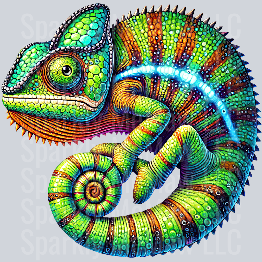 10 Exotic Animals UV DTF clipart Decal