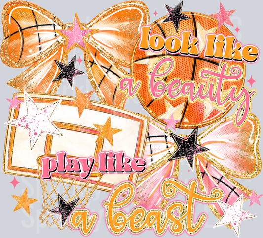 Basketball DTF Transfer (Fabrics)