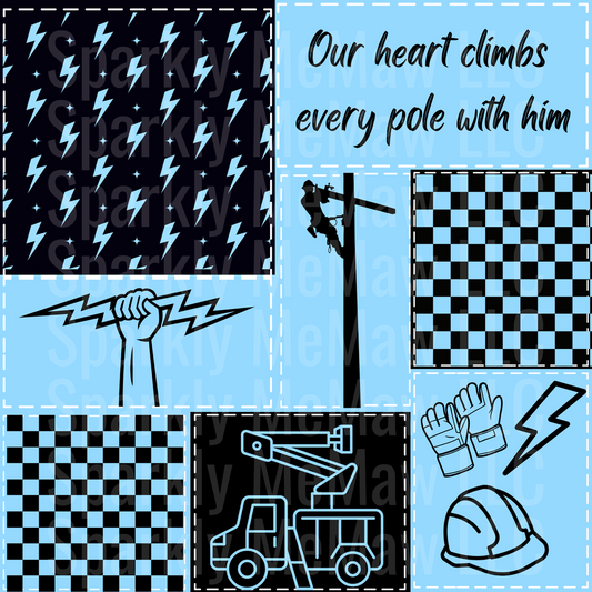 10x10 Cut and Stick Patchwork UV DTF Set