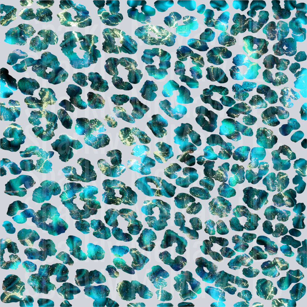 fire turquoise3 10x10 UV DTF Sheet