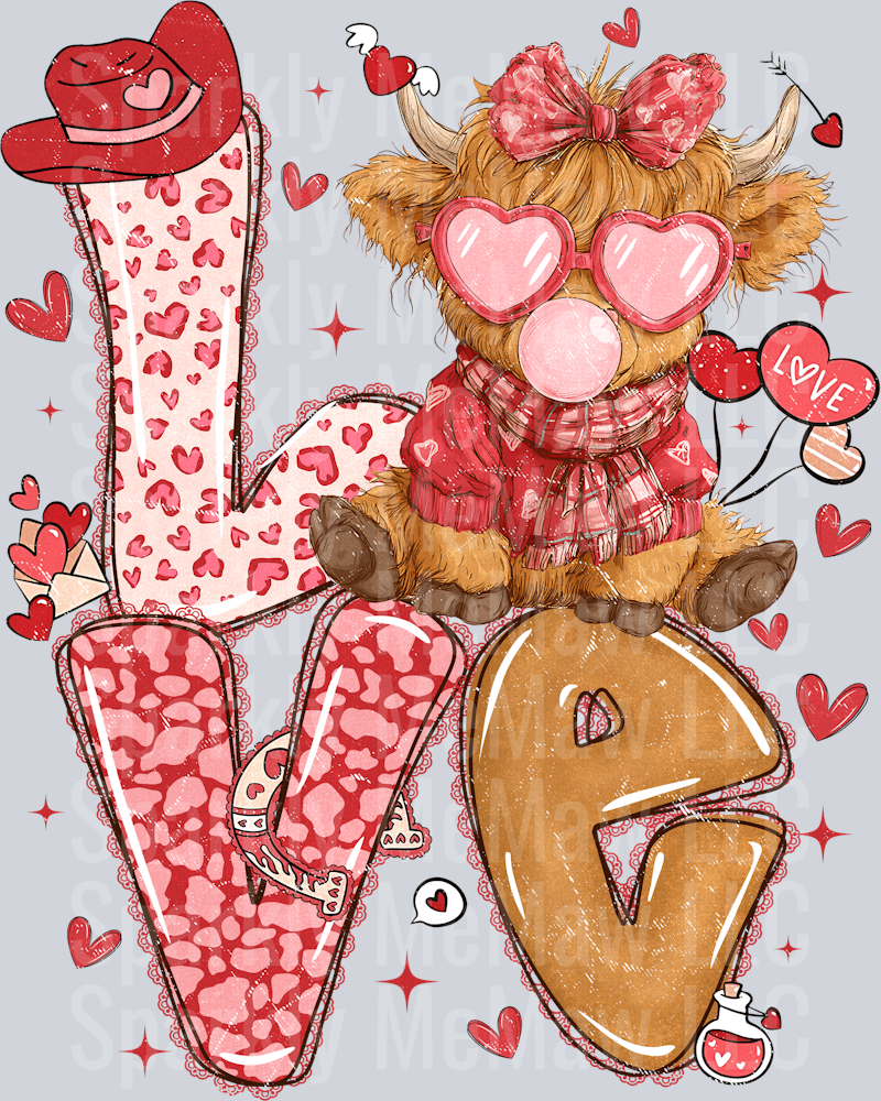 Valentine UV DTF Decal 34